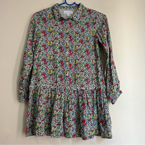 Rockets of Awesome Floral Shirt Dress size 10 - Picture 10 of 13
